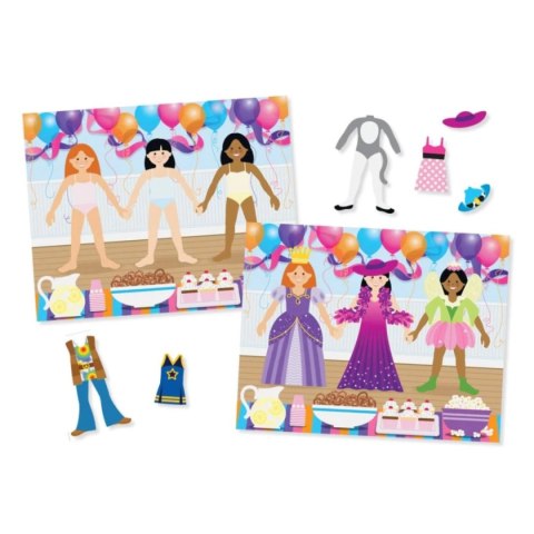 Naklejki wielorazowe - Ubieranki - Melissa & Doug 3+