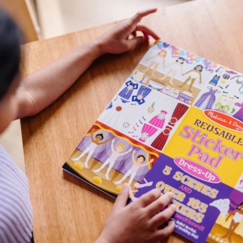 Naklejki wielorazowe - Ubieranki - Melissa & Doug 3+