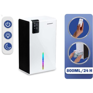 Osuszacz powietrza - pochłaniacz wilgoci 800ml/24h higrostat Berdsen BD-856 biały