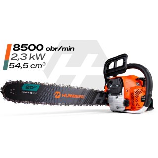 Piła spalinowa łańcuchowa pilarka do drewna 16" Humberg HM-664 + olej
