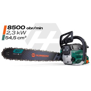 Piła spalinowa łańcuchowa pilarka do drewna 16" Humberg HM-665 + olej