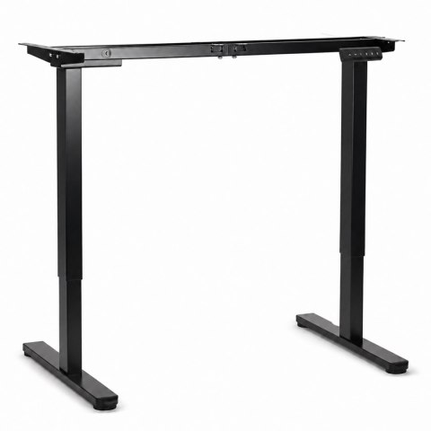 Stelaż biurka elektryczny regulacja wysokości 72-120 cm blat do 160 cm czarny ModernHome
