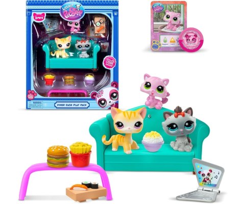 Hasbro 00636 Zestaw Figurek Littlest Pet Shop Diner Dash Play