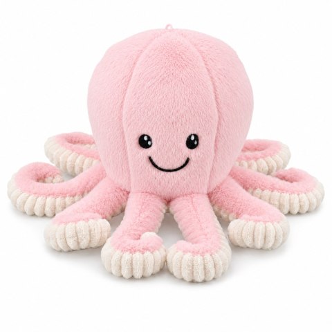 Pluszowa Ośmiornica Maskotka Przytulanka Sprężyste Macki Różowa 30 cm