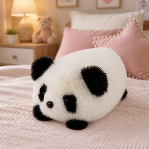 Pluszowa Panda Zwierzątko Maskotka Przytulanka Czarno Biała 16 cm
