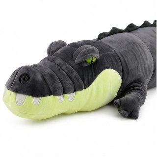 Pluszowy Krokodyl Maskotka Przytulanka Realistyczny Szary 90 cm