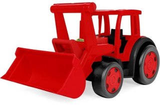Gigant traktor ładowarka czerwony