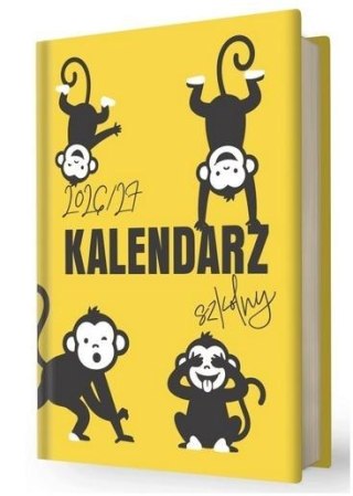 Kalendarz 2026/27 szkolny tygodniowy Małpki