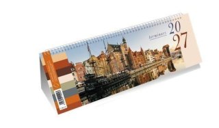 Kalendarz 2027 poziomy ze spiralką
