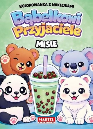 Bąbelkowi przyjaciele Misie z naklejkami