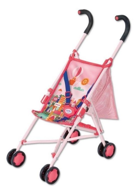 Baby born - Stroller with Bag Pink