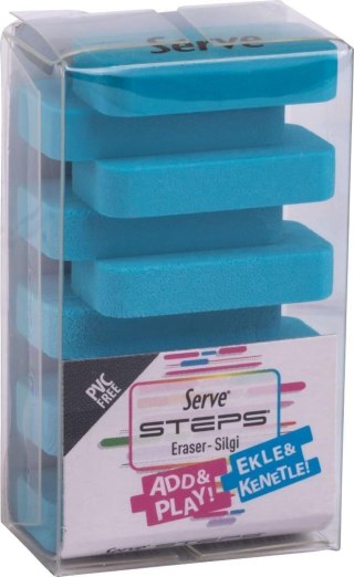 Gumka do mazania Steps neon niebieska