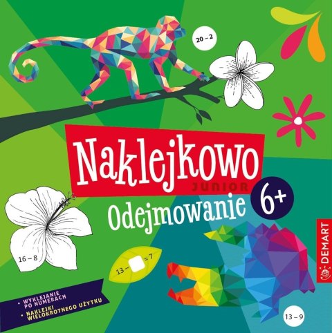 Naklejkowo Junior 6+. Odejmowanie