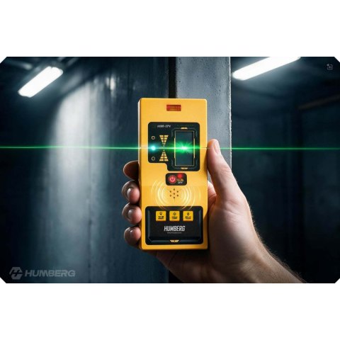 Odbiornik wykrywacz detektor wiązki lasera poziomicy Humberg HM-174