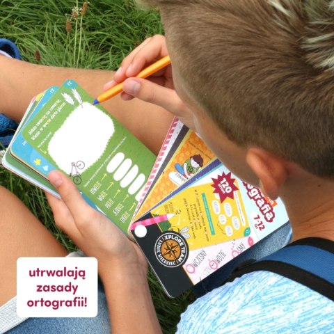 Zakręcona Ortografia 7-12 lat - zeszyt ćwiczeń CzuCzu