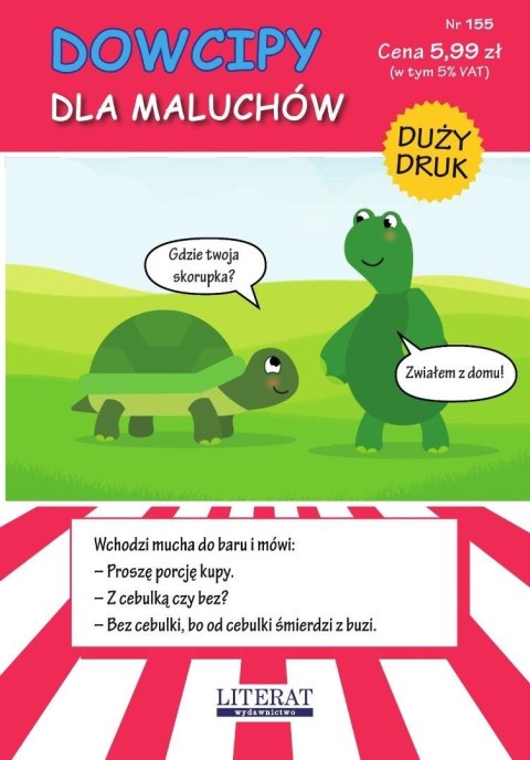 Dowcipy. Dla maluchów. Duży druk