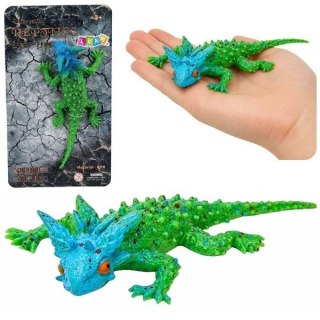 Jaszczurka rogata gumowa rozciągliwa 20cm