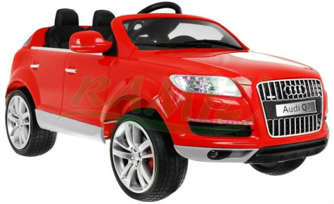 AUTO NA AKUMULATOR AUDI Q7 LICENCJA MIEKKIE KOŁA