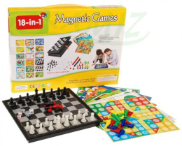 Wielofunkcyjny ZESTAW GIER 18w1 Magnetic Games