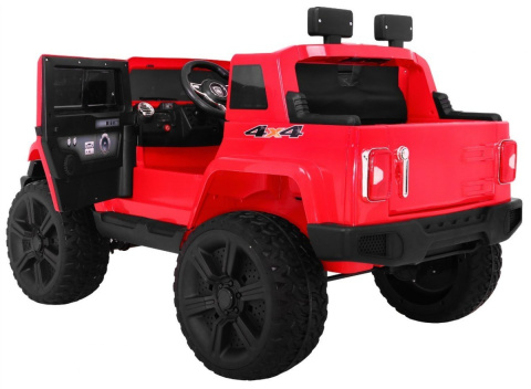 MEGA JEEP DRIFFTER EXCLUSIVE DLA 2 DZIECI, WOLNY START/ LAKIER. MIĘKKIE SIEDZENIE HP-011