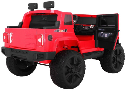 MEGA JEEP DRIFFTER EXCLUSIVE DLA 2 DZIECI, WOLNY START/ LAKIER. MIĘKKIE SIEDZENIE HP-011