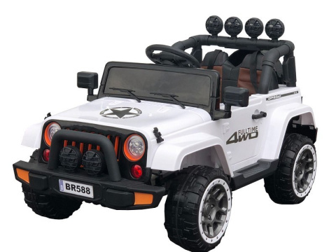 MEGA JEEP DRIFFTER EXCLUSIVE DLA 2 DZIECI, WOLNY START/ LAKIER. MIĘKKIE SIEDZENIE HP-011