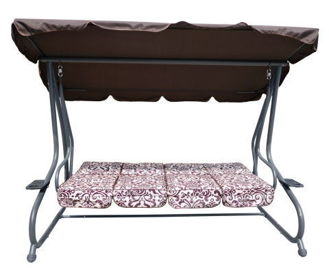 HUŚTAWKA OGRODOWA 2w1 Leżanka 3-4 osobowa 214cm x 168 cm x 114 cm 4 KOLORY !!! HIT