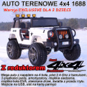 Pojazd Monster Jeep 4x4 dla dziecka