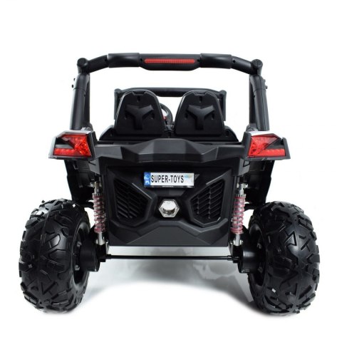 MEGA AUTO BUGGI 4X4 , PANEL MP4, MIĘKKIE KOŁA EVA, MIĘKKIE SIEDZENIE FULL OPCJA 2X 12V/XMX603