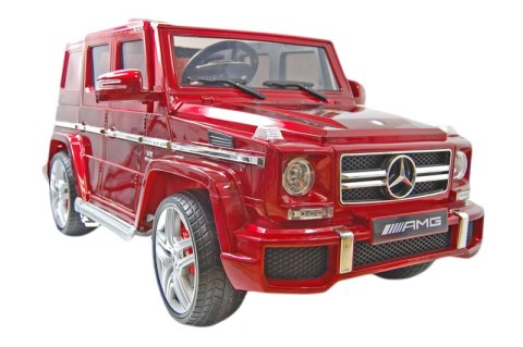 MERCEDES G63 AMG DWA SILNIKI, OTWIERA DRZWI MOCNY, MIĘKKIE KOŁA/HL168