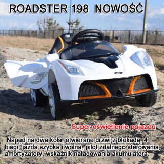 NAJNOWSZY ROADSTER 198, DWA SILNIKI,OTWIERA DRZWI, SUPER OŚWIETLENIE/JE198