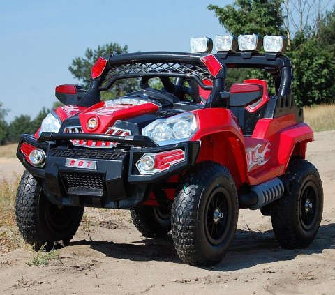 MASYWNY MEGA MOCNY SUV GINNASIO STRONG 2 POMPOWANE KOŁA KLUCZYK/801AIR