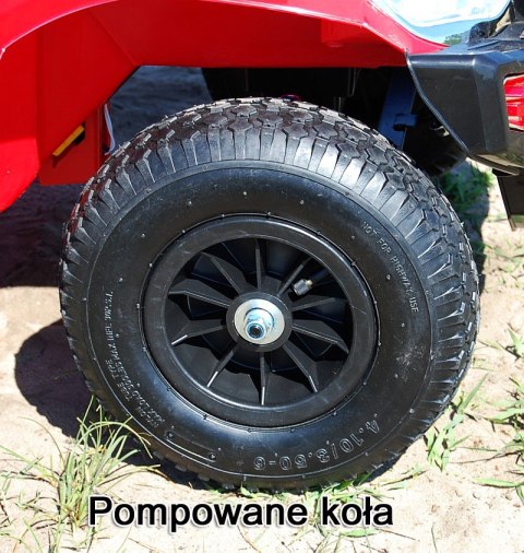 MASYWNY MEGA MOCNY SUV GINNASIO STRONG 2 POMPOWANE KOŁA KLUCZYK/801AIR