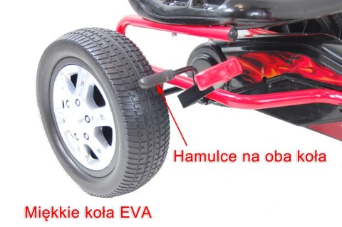 WIELKI GOKART 815 MIĘKKIE KOŁA EVA/815 WIELKI GOKART 815 MIĘKKIE KOŁA EVA/815