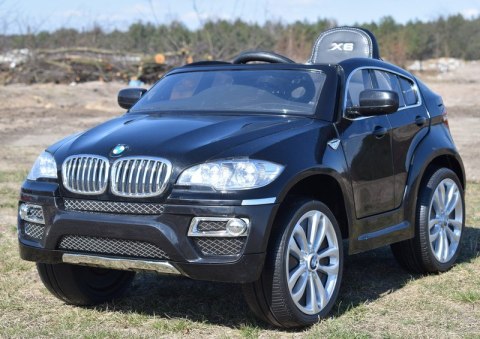 ORYGINALNE BMW X6 W NAJLEPSZEJ WERSJI,MIĘKKIE SIEDZENIE ,KOŁA EVA.,2.4 Ghz, LAKIER/JJ258