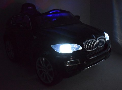 ORYGINALNE BMW X6 W NAJLEPSZEJ WERSJI,MIĘKKIE SIEDZENIE ,KOŁA EVA.,2.4 Ghz, LAKIER/JJ258