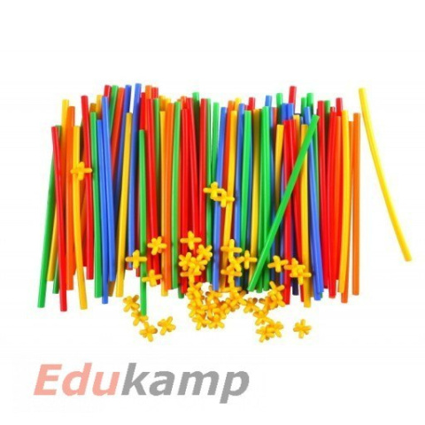 Klocki BAMP Konstrukcyjne Przestrzenne 300 Elem. Klocki BAMP Konstrukcyjne Przestrzenne 300 Elem.