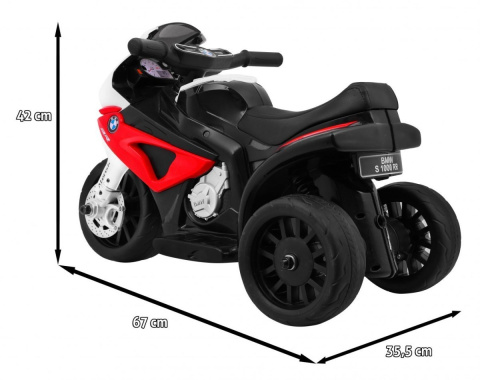 Motor BMW na akumulator licencja R1000SS Światła, silnik: 45W Motor BMW na akumulator licencja R1000SS Światła, silnik: 45W