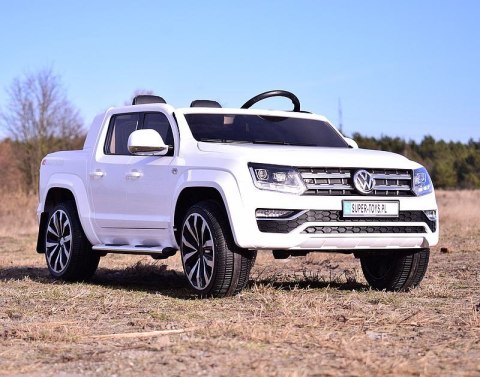 AUTO VW AMAROK, MIĘKKIE KOŁA, MIĘKKIE SIEDZENIE, WOLNY START, FUNKCJA BUJANIA/DMD298