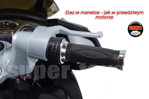 NAJWIĘKSZY SUPER SZYBKI MOTOR ŚCIGACZ 118, MIĘKKIE KOŁA, MIĘKKIE SIEDZENIE, GAZ W RĄCZCE, HAMULEC HZB118