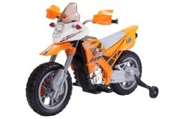 Motorek Cross Pomarańczowy