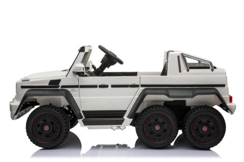 OGROMNY Mercedes G63 6x6 na akumulator 6x6 45W /EVA /PILOT /obciążenie do 100kg! 1888