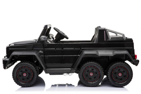 OGROMNY Mercedes G63 6x6 na akumulator 6x6 45W /EVA /PILOT /obciążenie do 100kg! 1888