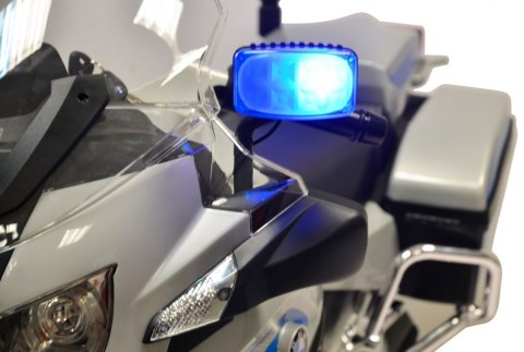 Pojazd Motor BMW Policja Motor Na Akumulator Bmw R1200 Policja Srebrny