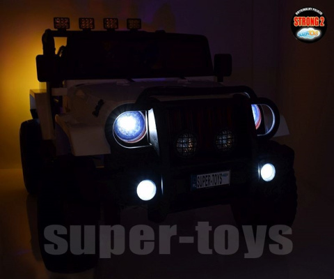 DWUOSOBOWE AUTO NA AKUMULATOR JEEP Monster 4x4