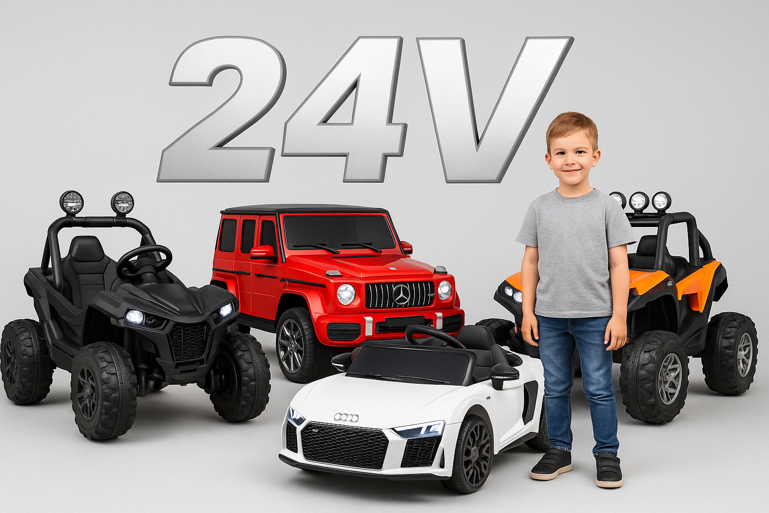 Auta dla dzieci 24V – najmocniejsze modele na akumulator | Edukamp.pl