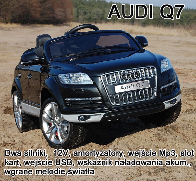 Audi Q7 na akumulator dla dziecka