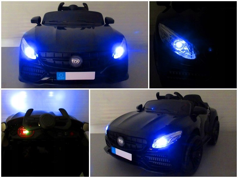 Sportowe Cabrio Z6 Auto na akumulator 2 silniki Pilot 2.4G Długość pojazdu 88 cm