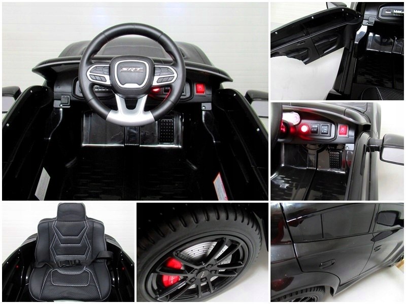 DODGE SRT Auto na akumulator EVA SKÓRA Pilot Liczba drzwi 2