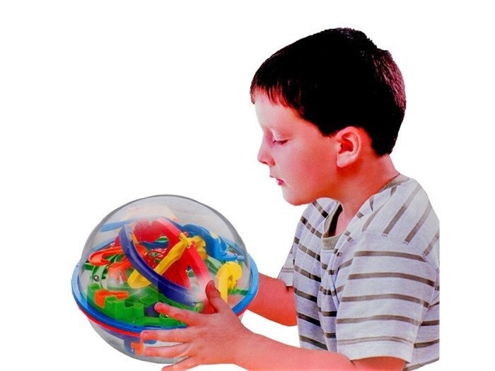 Duża Kula 3D Labirynt Przeplatanka Łamigłówka GRA Wiek dziecka 3 lata +